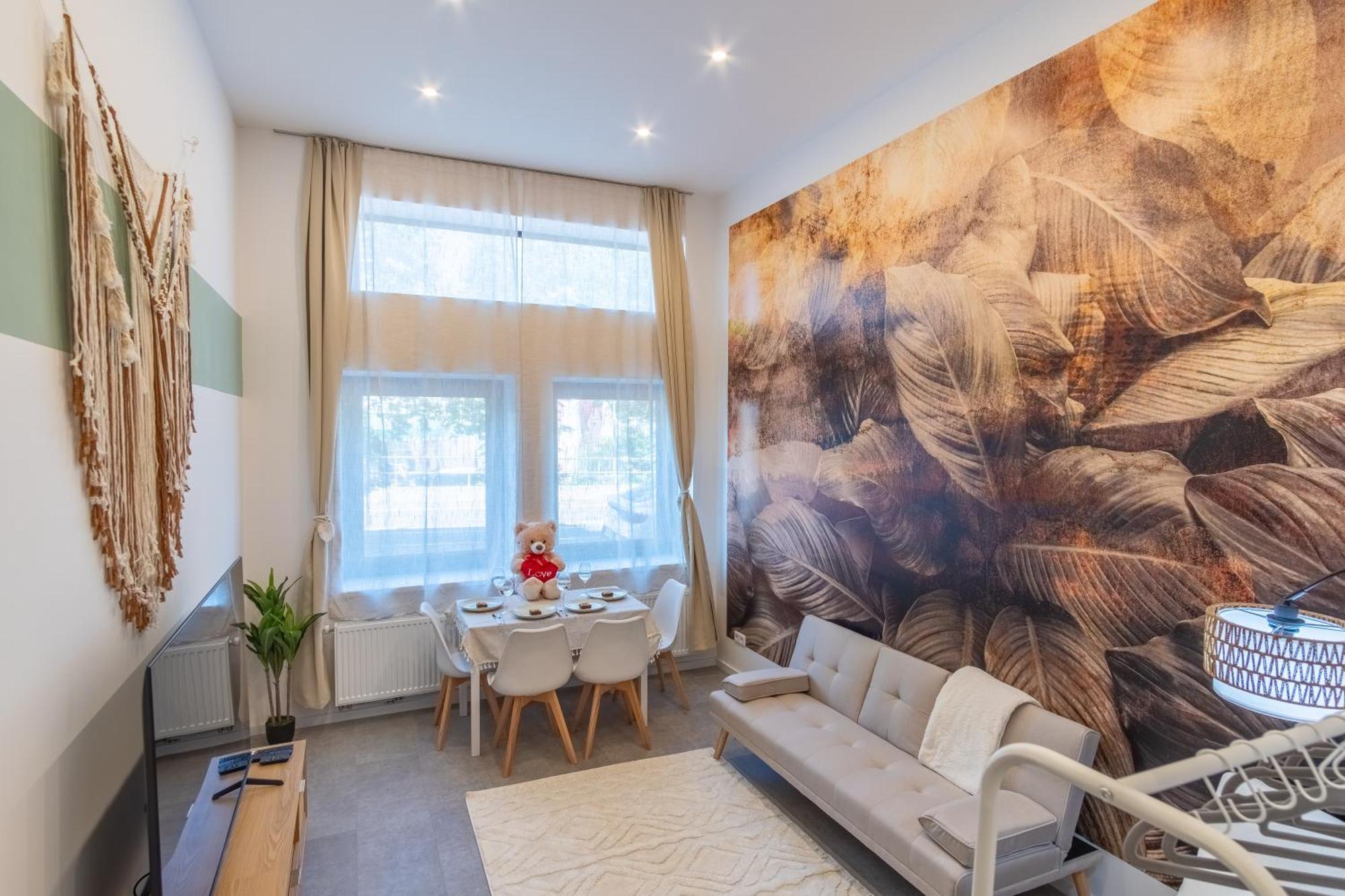 65 Zoll 4K Tv, Disney Plus, Soundbar, Kostenloser Kaffee, 5 Raeume Leipzig Exterior foto